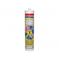 SOUDAL SILICONE UNIVERSEL TANSP 290ML