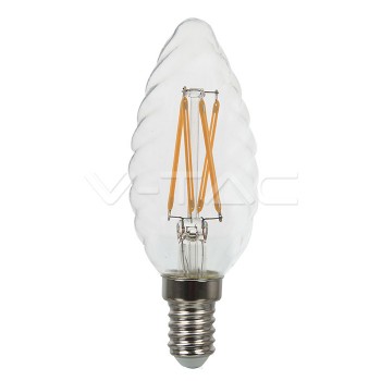 V-TAC LAMPE LED-FILAMENT E14 4W SAMSUMG CHIP 2700K